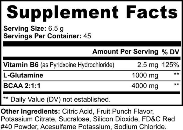 BCAA Shock Powder Fuel Muscle Growth, Enhance Recovery Boost Performance - Image 3